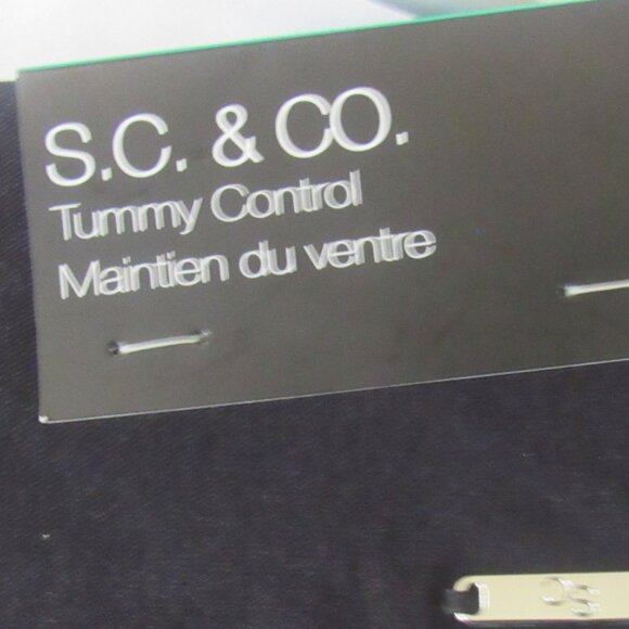 S. C. & CO. Tummy Control Womans Size 12 Black Slacks, NWT  B333-15 - Picture 5 of 6